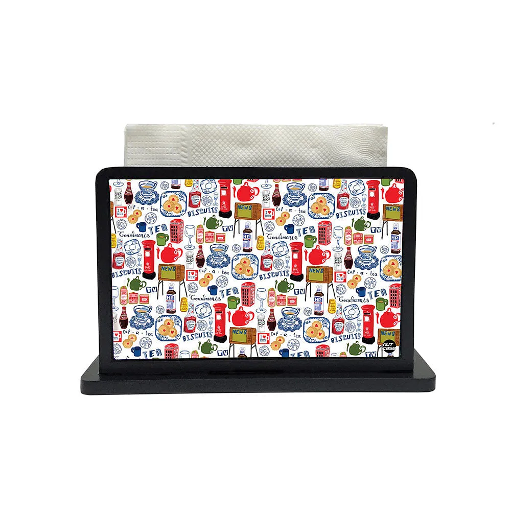 Tissue Holder Paper Napkin Stand - Teen Talk