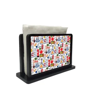 Tissue Holder Paper Napkin Stand - Teen Talk