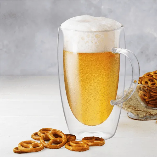 TREO DOUBLE WALL JUICE GLASS MUG 450ML