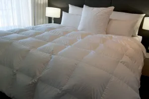 Ultra Light Baffle Boxed Queen Size Quilt 95% Snow Goose Down 4 Blanket Warmth