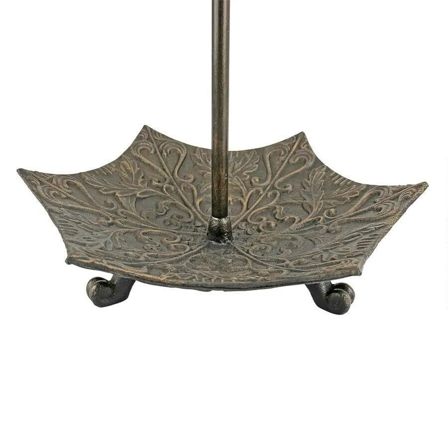 Victorian Style Foundry Cast Iron Walking Stick Holder