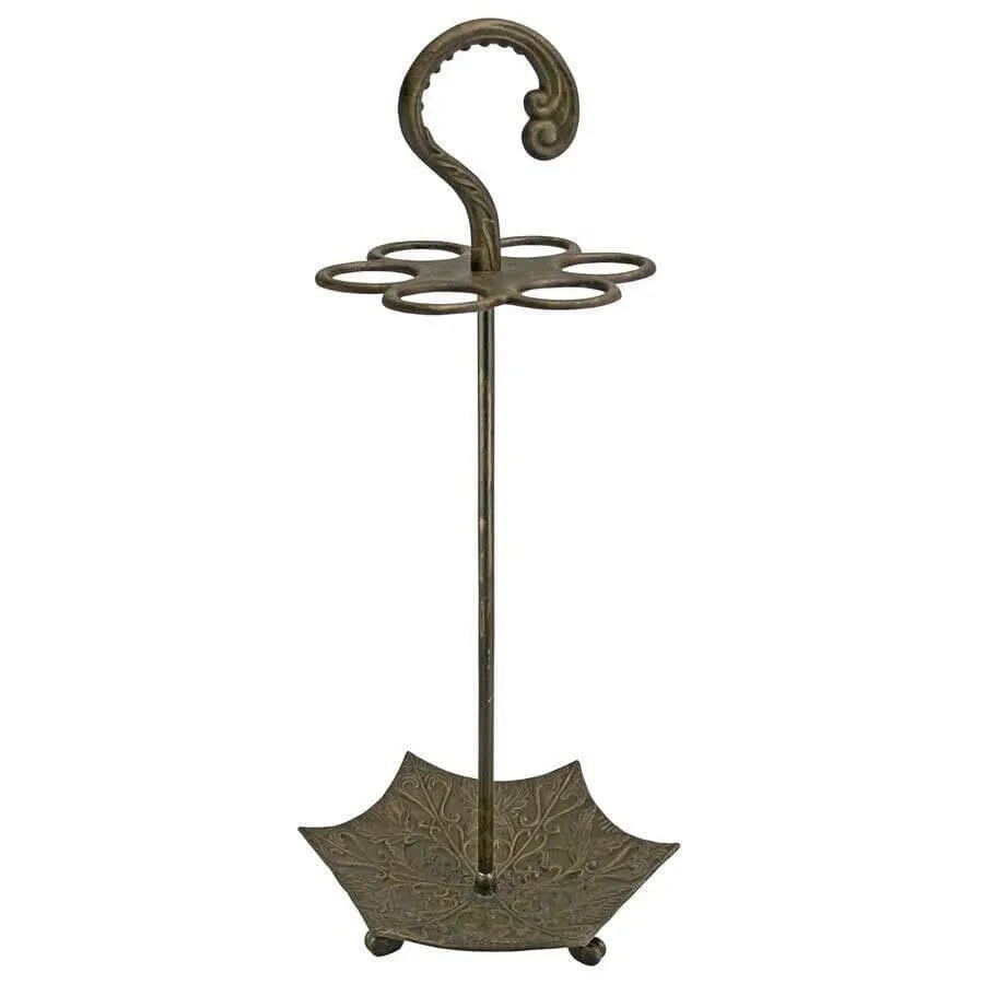 Victorian Style Foundry Cast Iron Walking Stick Holder