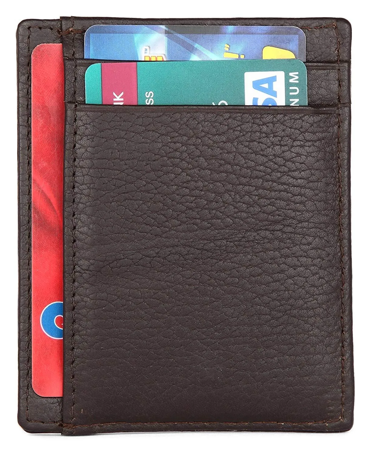 WILDHORN®Genuine Leather Card Case for Mens