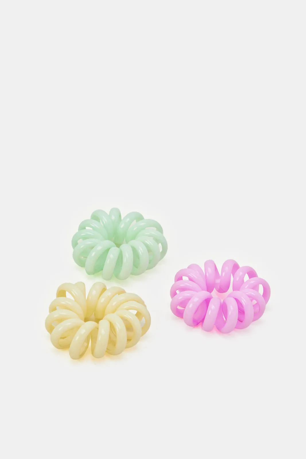 Women Assorted Plain Elastic Set (3 Piece)