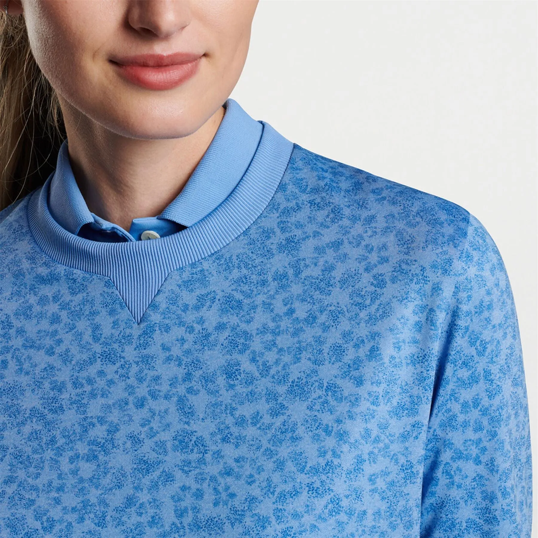 Womens Azalea Print Birdie Sport Sweatshirt Bonnet - SS24