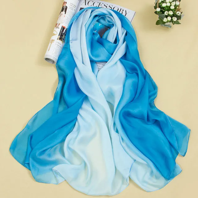 Women's Luxurious Two-tone Scarf