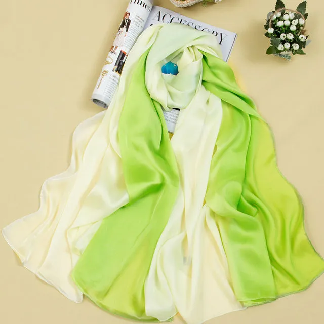 Women's Luxurious Two-tone Scarf