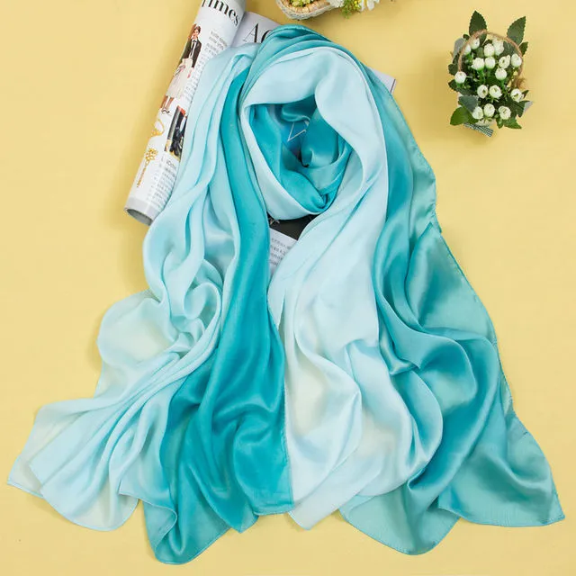 Women's Luxurious Two-tone Scarf