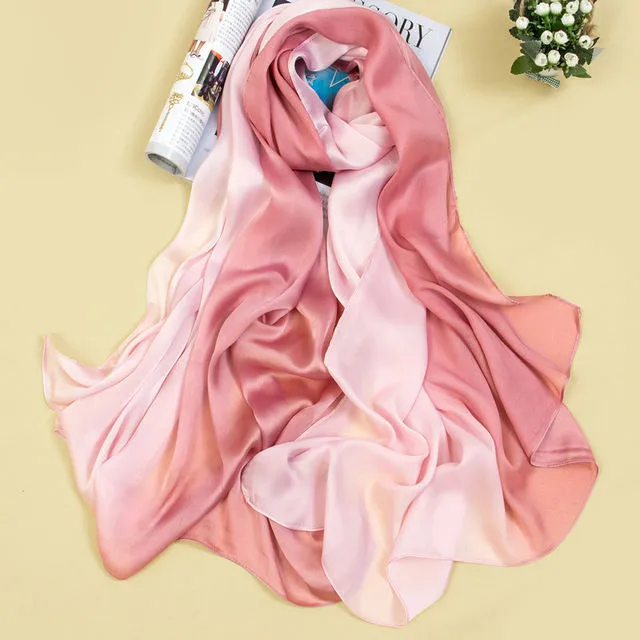 Women's Luxurious Two-tone Scarf