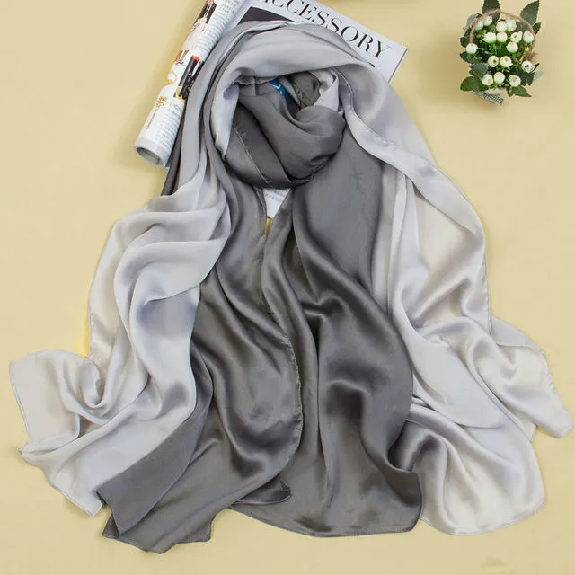 Women's Luxurious Two-tone Scarf