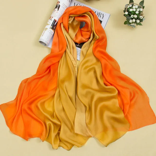 Women's Luxurious Two-tone Scarf