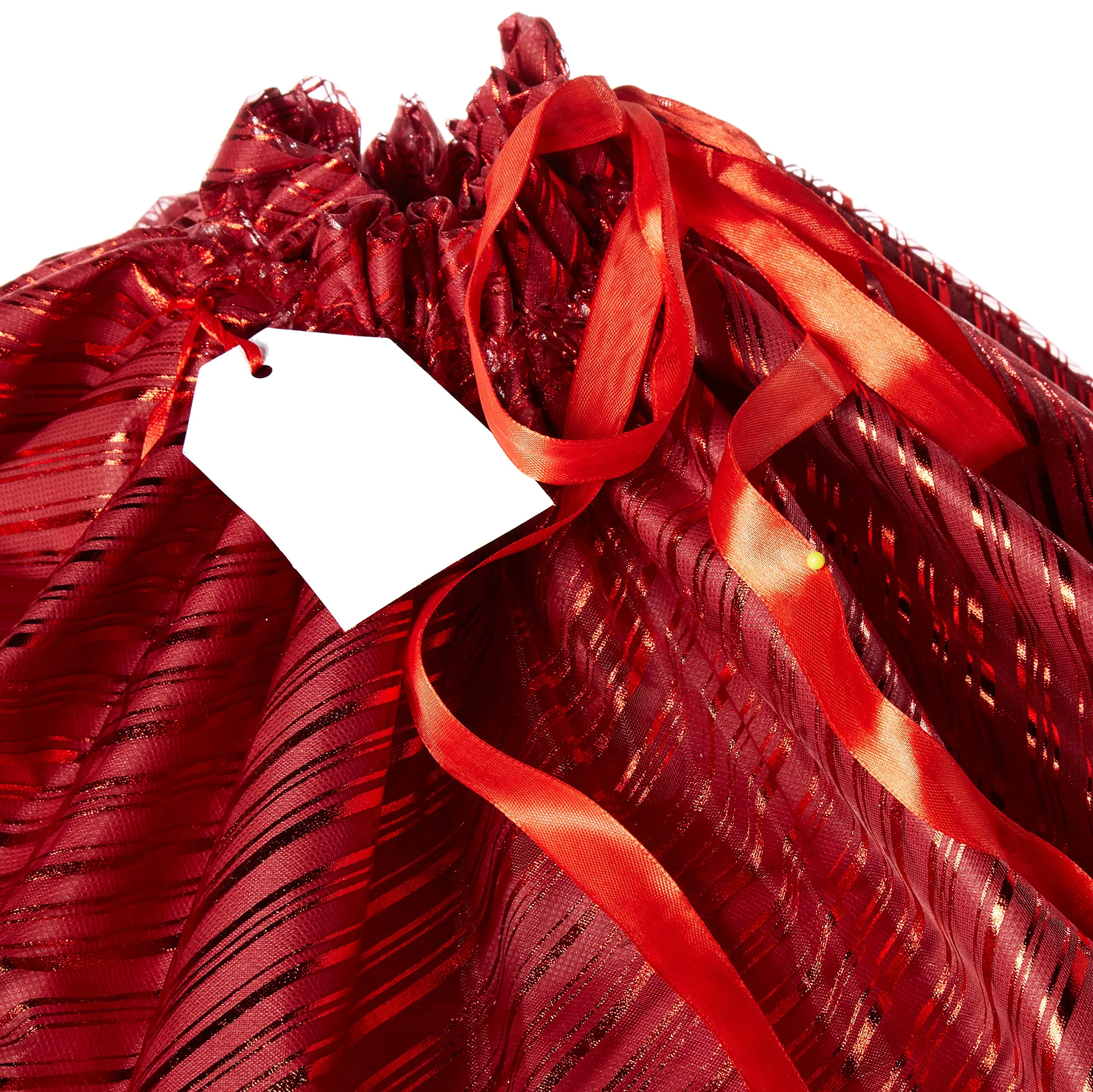 XXXL Jumbo Reusable Santa Bag or Giant Gift Bag for Oversized Presents, Festive Red 36 x 44 inches